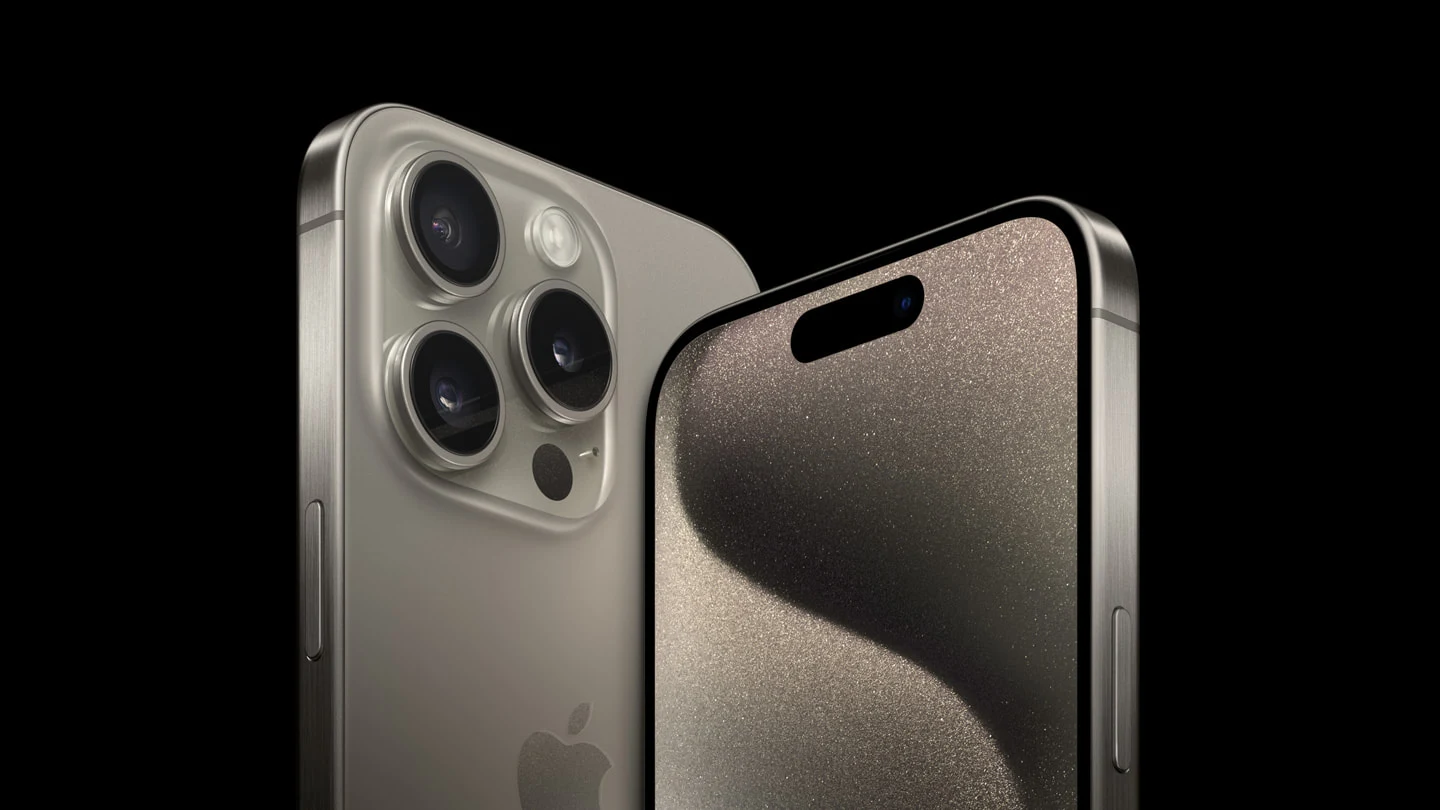 iPhone 15 Pro, produit officiel Apple